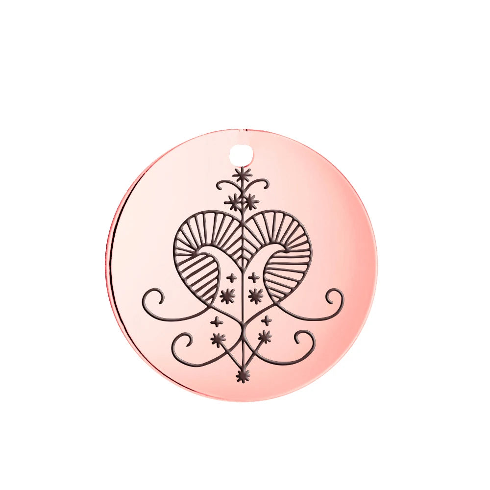 Voodoo Veve Pendant Collection | Stainless Steel Amulets of the Lwa for Protection, Love & Power