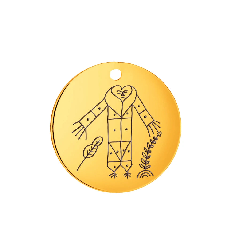 Voodoo Veve Pendant Collection | Stainless Steel Amulets of the Lwa for Protection, Love & Power