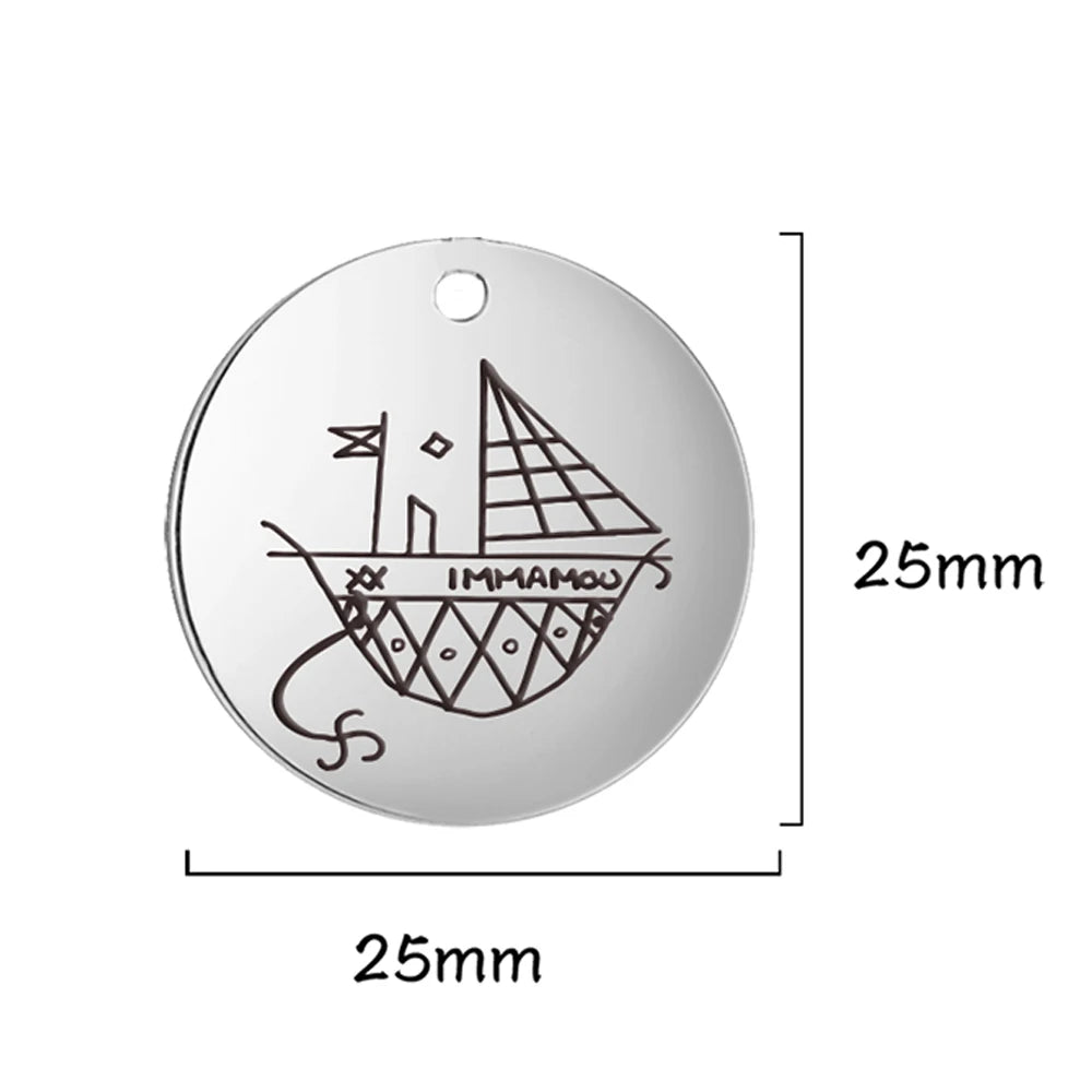 Voodoo Veve Pendant Collection | Stainless Steel Amulets of the Lwa for Protection, Love & Power