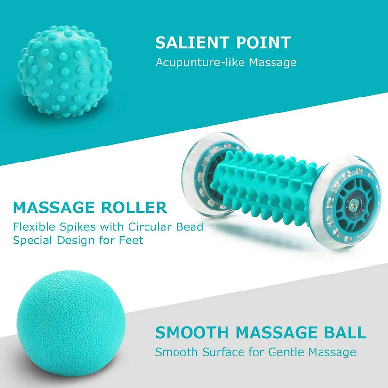 Sacred Sole Recovery Roller – Deep Tissue Massage Ball for Foot, Back & Energy Flow Relief