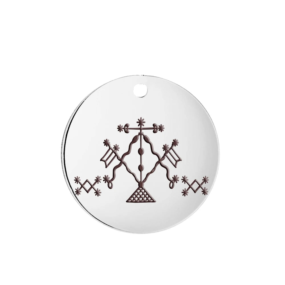Voodoo Veve Pendant Collection | Stainless Steel Amulets of the Lwa for Protection, Love & Power