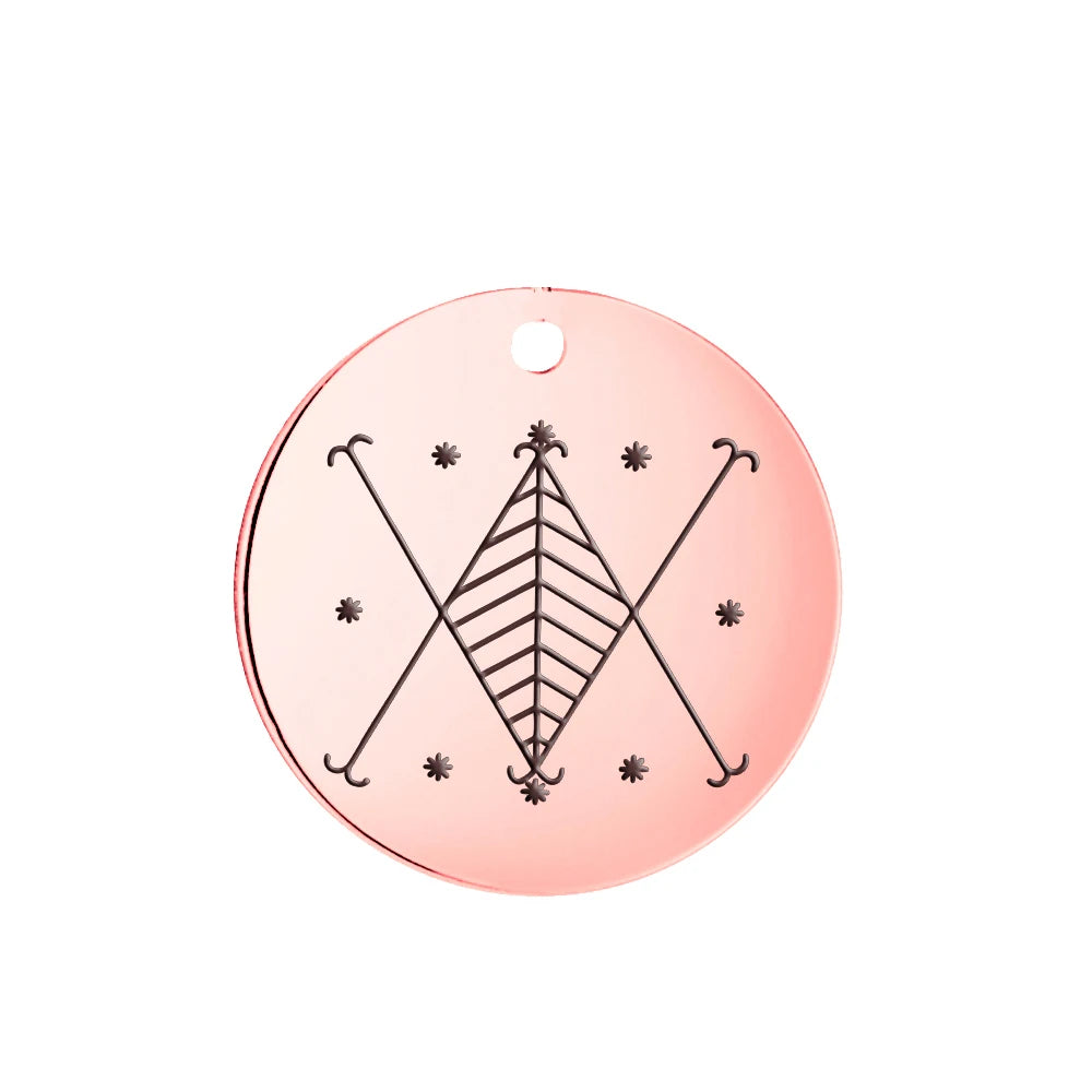 Voodoo Veve Pendant Collection | Stainless Steel Amulets of the Lwa for Protection, Love & Power