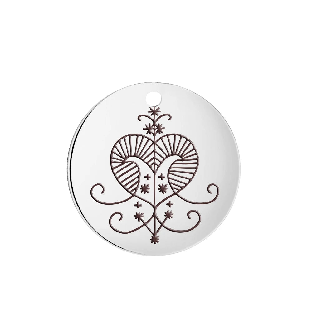 Voodoo Veve Pendant Collection | Stainless Steel Amulets of the Lwa for Protection, Love & Power