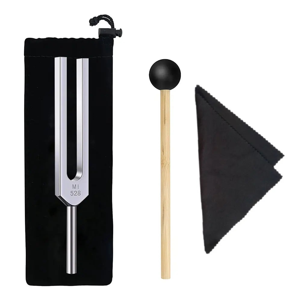 528Hz DNA Repair Tuning Fork Set – Sound Healing Tool for Meditation, Chakra Alignment & Cellular Renewal