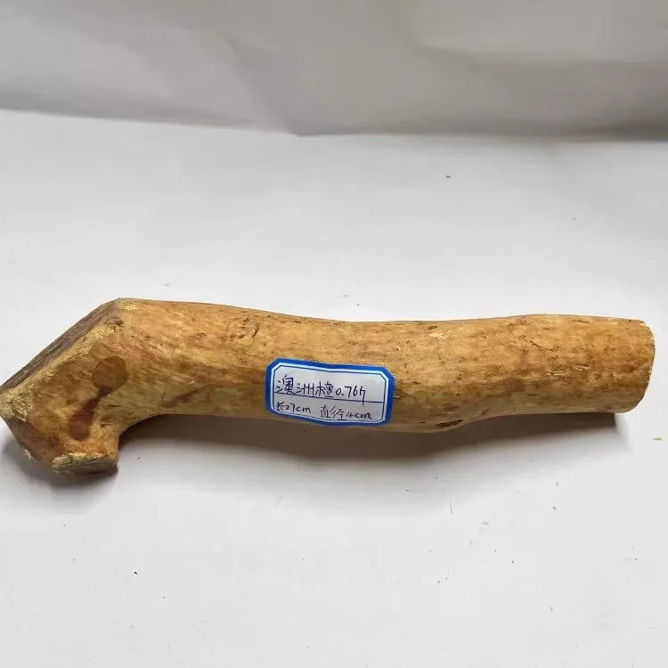 Sacred Sandalwood Segments – Natural Aromatherapy Logs for Car Charms, Meditation Beads & Energy Clearing