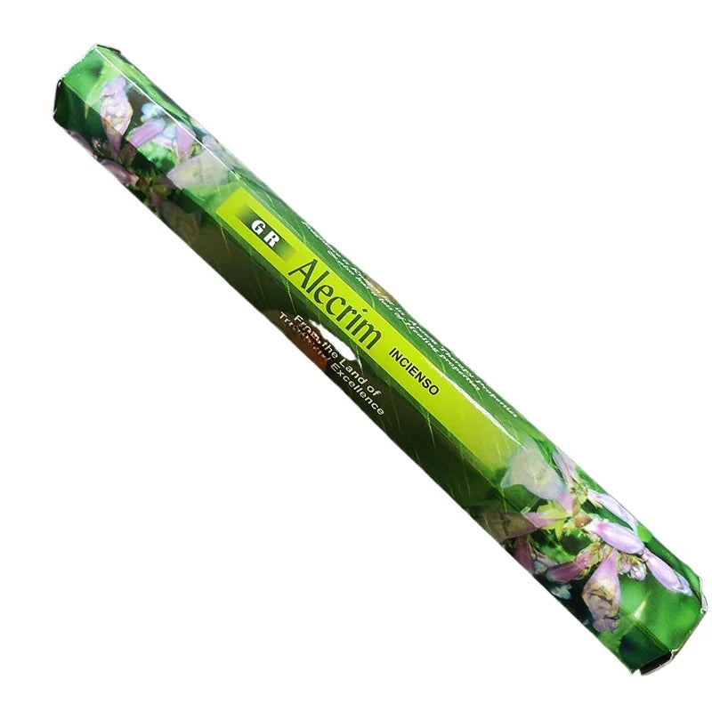 20 Sticks Handmade Indian Incense – White Sage, Sandalwood, Lavender, Yoga & Meditation Scents