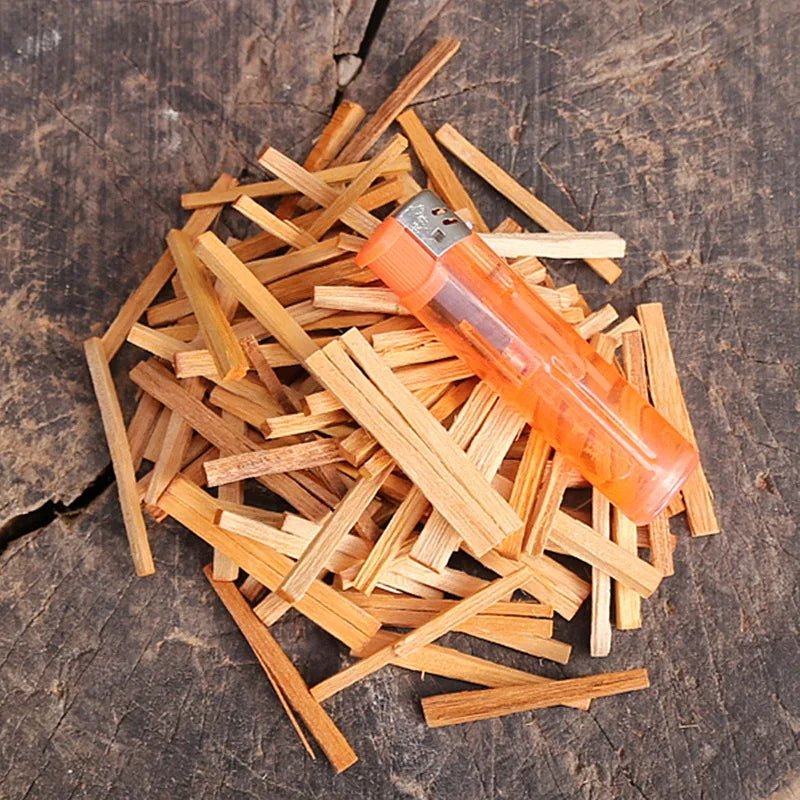 3A Ancient Sandalwood Strips (50g) – 600-Year-Old Sacred Wood for Temple Offerings, Rituals & Aromatherapy