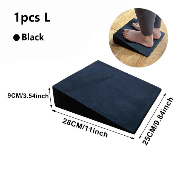 Incline Foam Yoga Wedge Blocks – Lightweight Slant Boards for Squats, Stretching, Wrist & Back Support – Gym, Fitness, and Physical Therapy