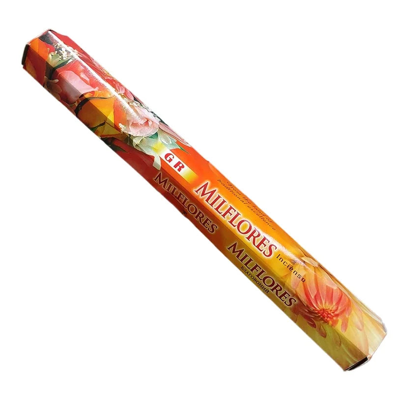 20 Sticks Handmade Indian Incense – White Sage, Sandalwood, Lavender, Yoga & Meditation Scents