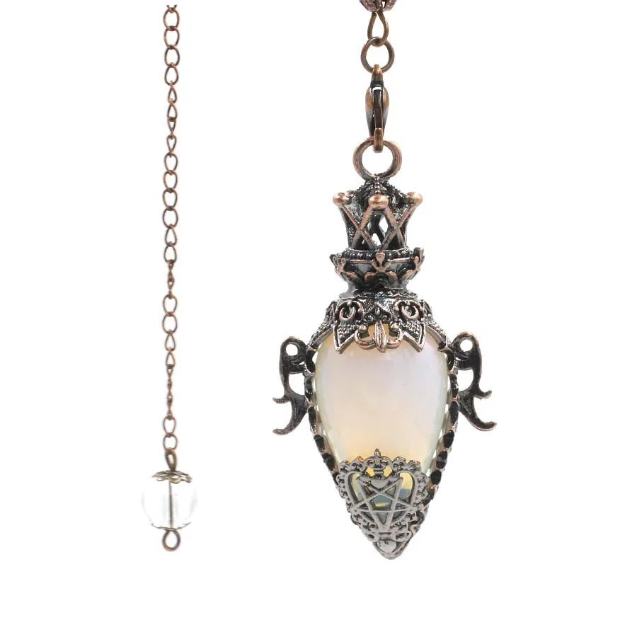 Natural Stone Pendulum Collection :Channel clarity. Awaken your inner guidance