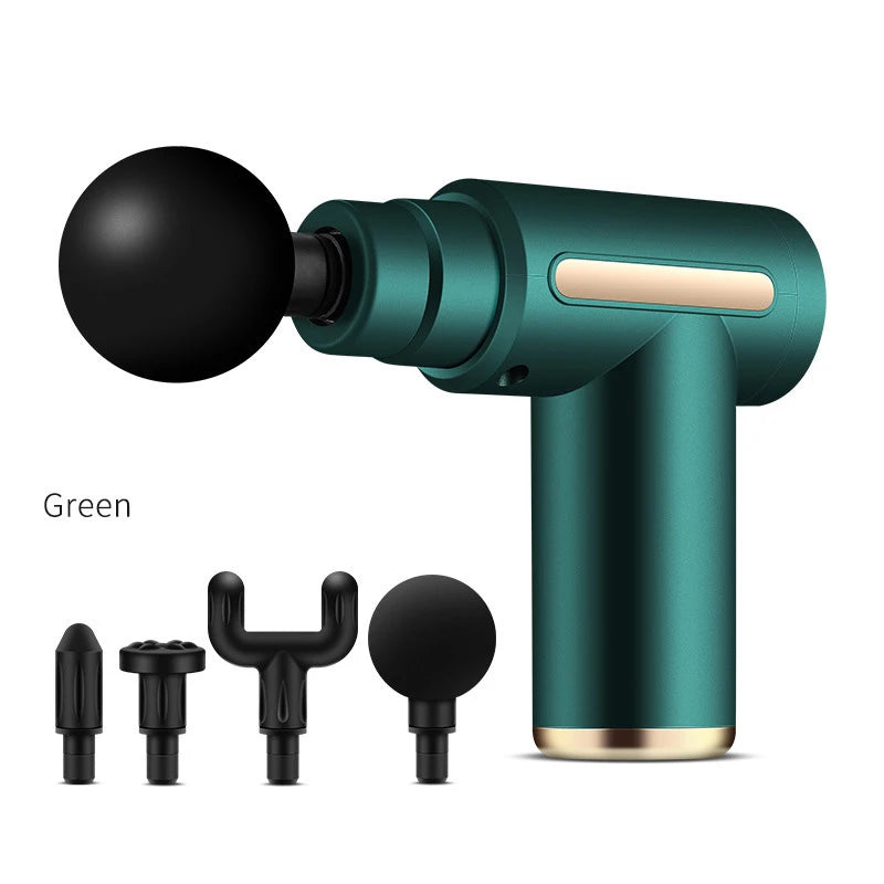 ZenPulse Mini Massage Gun – Deep Tissue Fascia Relief Tool for Healing, Recovery & Energy Flow