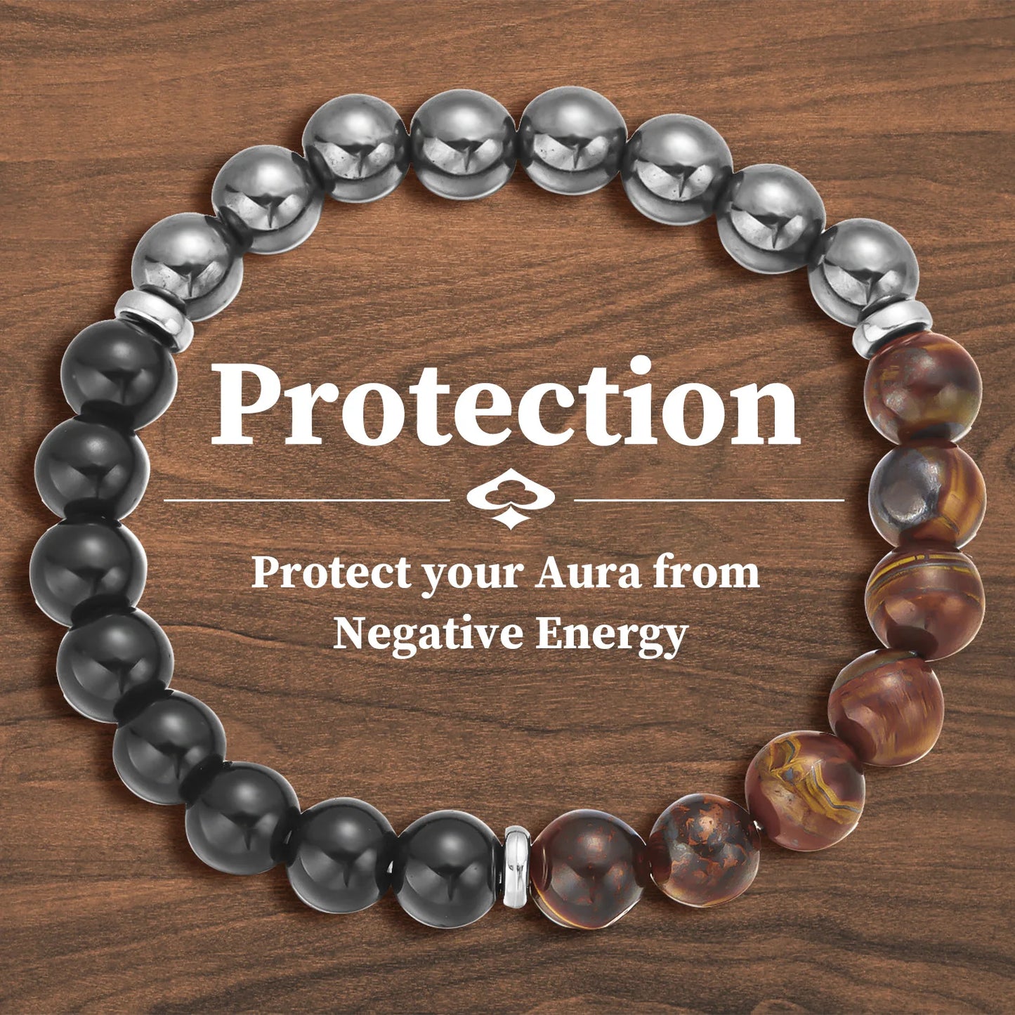 Sacred Intention Stone Bracelets – 7 Chakra Energy Alignment & Blessing Bands for Love, Protection, Luck & More