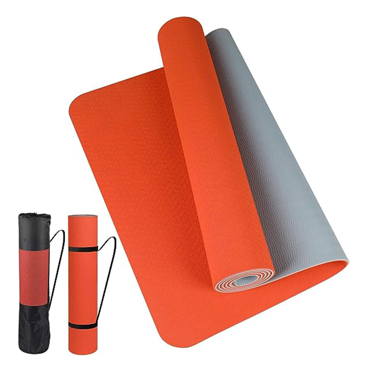Sacred Grounding Yoga Mat — Two-Tone TPE