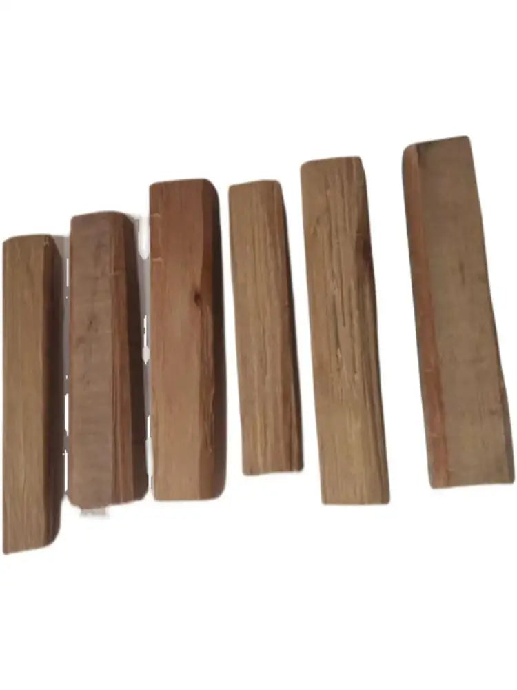 Sacred Sandalwood Segments – Natural Aromatherapy Logs for Car Charms, Meditation Beads & Energy Clearing
