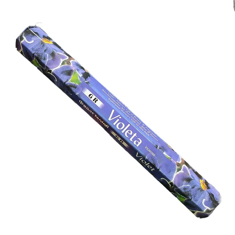 20 Sticks Handmade Indian Incense – White Sage, Sandalwood, Lavender, Yoga & Meditation Scents