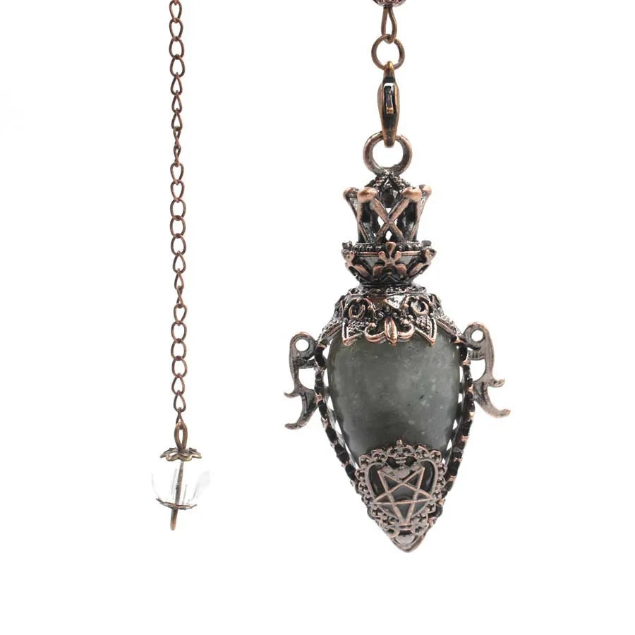 Natural Stone Pendulum Collection :Channel clarity. Awaken your inner guidance
