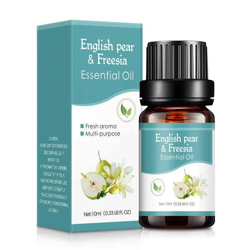 18 Fragrance Essential Oils – Aromatherapy Set for Diffusers, Humidifiers & Home Relaxation (10ml Bottles)