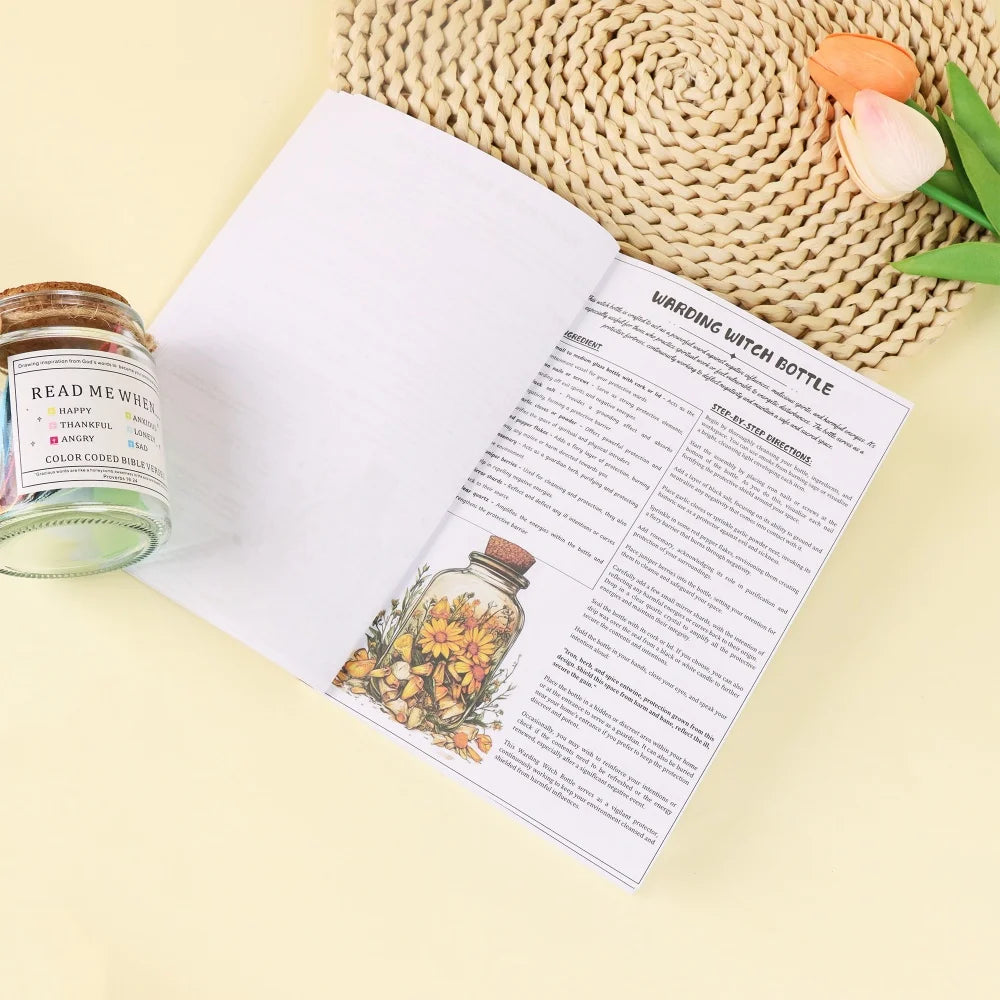 Mystic Spell Jar Recipe Book – 20 Enchanting Spells for Luck, Healing & Protection