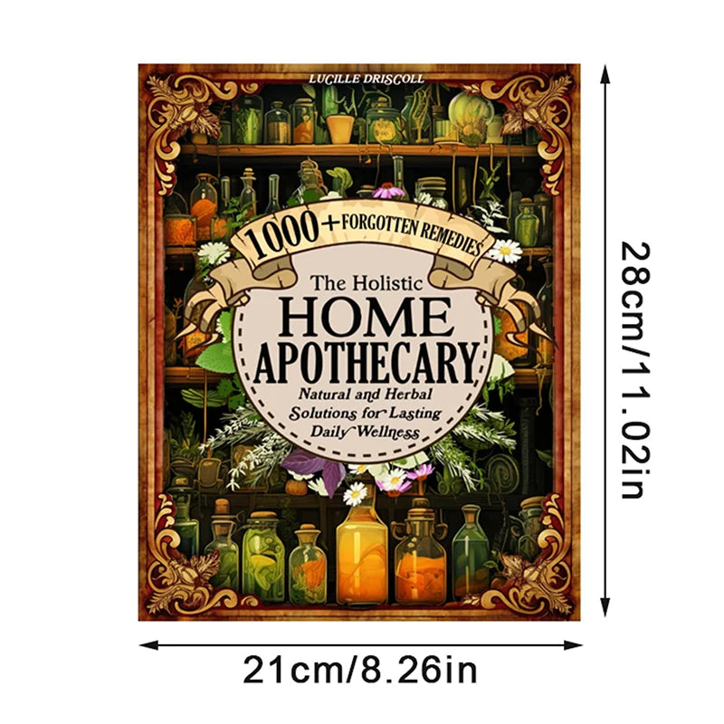 The Holistic Home Apothecary – 1000+ Herbal Remedies for Natural Healing & Wellnes