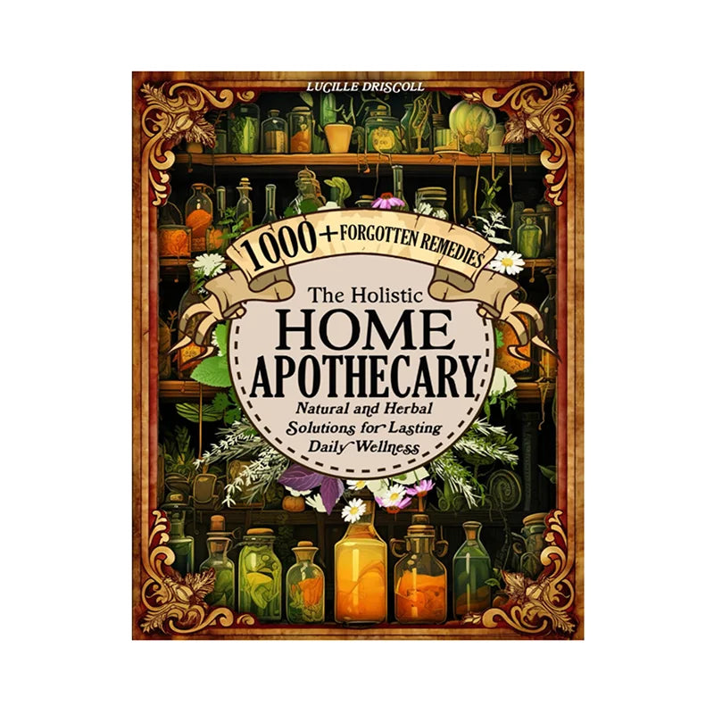 The Holistic Home Apothecary – 1000+ Herbal Remedies for Natural Healing & Wellnes