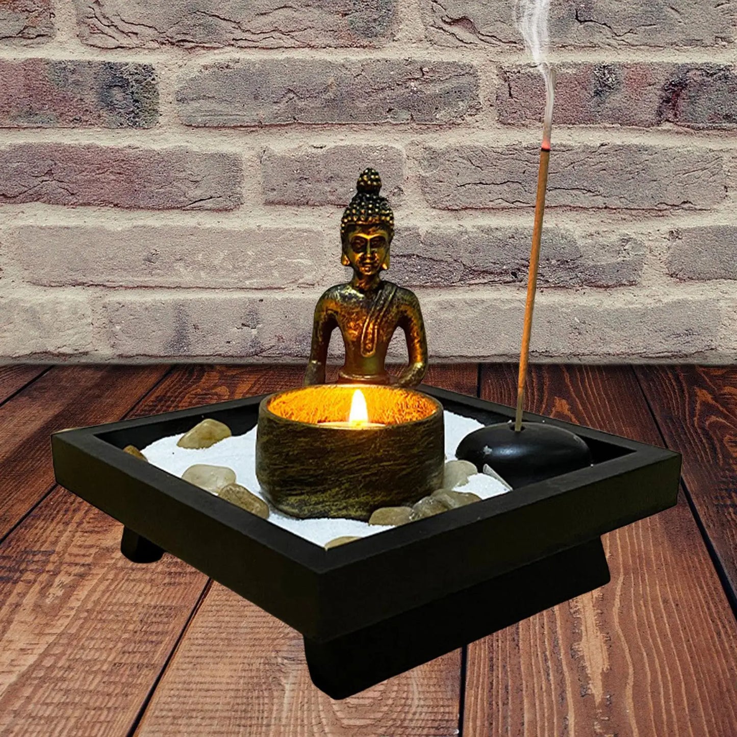 Mystic Lotus: Ceramic Incense Burner – Sacred Aromatherapy Holder