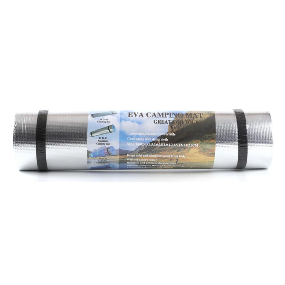 6mm EVA Thick Yoga Mat – Moisture-Proof, Non-Slip Fitness Mat for Yoga, Gym, Camping & Outdoor Workouts (180x50cm)