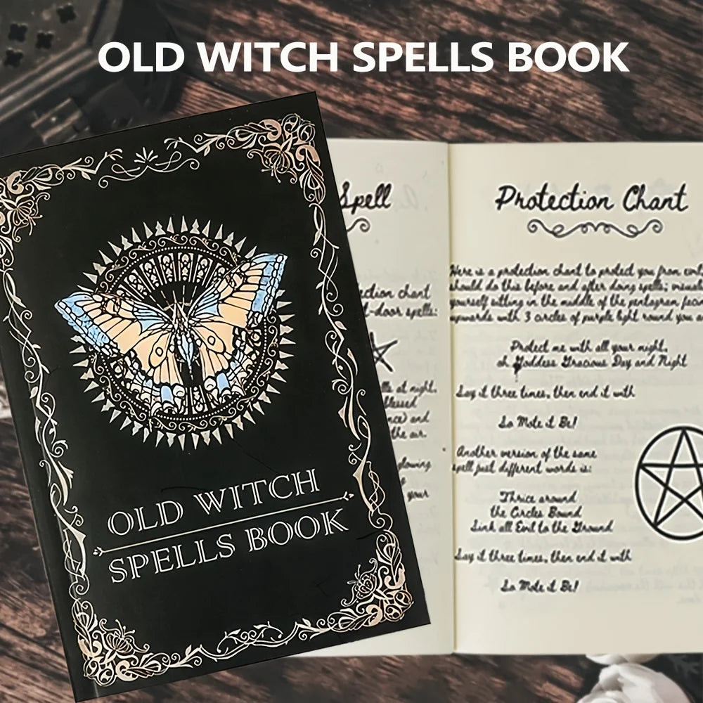 The Old Witch’s Spellbook – Beginner’s Guide to Magic, Rituals & Protection Spells