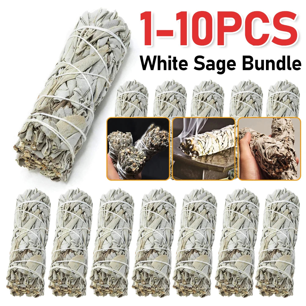 Cleansing Sage Sticks – White Sage Smudge Bundles for Spiritual Purification
