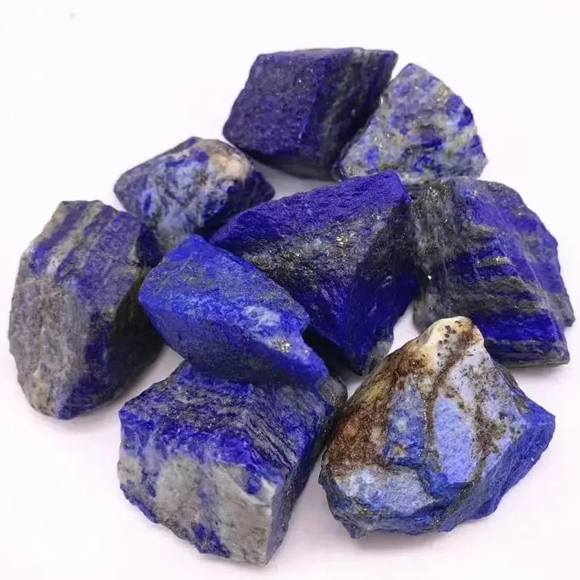 Celestial Lapis– Raw Afghanistan Lapis Lazuli Stones for Spiritual Healing