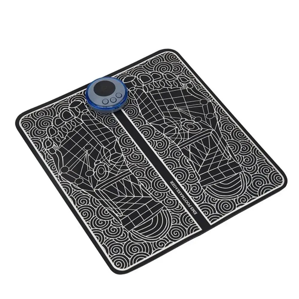 Rechargeable EMS Foot Massager Pad – Acupressure Mat for Pain Relief, Muscle Relaxation & Circulation Boost