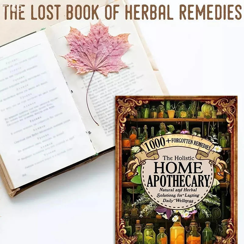 The Holistic Home Apothecary – 1000+ Herbal Remedies for Natural Healing & Wellnes