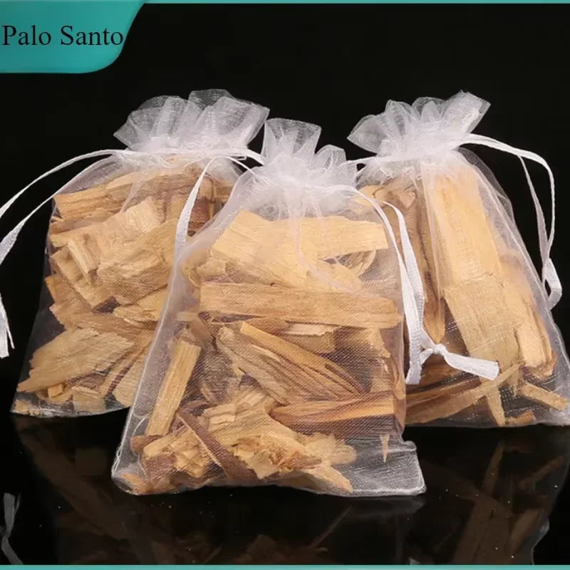 Palo Santo Crystal Healing Set – Aromatherapy Incense, Sandalwood Sticks & Sachet for Meditation, Mind Purification & Soul Gifts