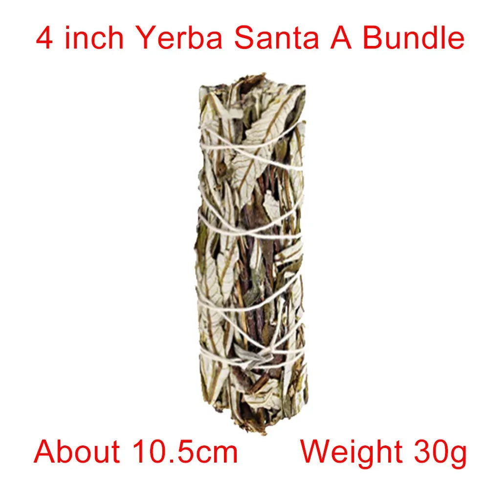Sacred Smudge Wand & Ritual Candle Set – White Sage, Lavender, Blue Sage, Cedar, Deodar & Pine for Energy Cleansing & Blessing