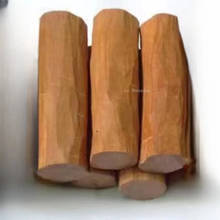 Sacred Sandalwood Segments – Natural Aromatherapy Logs for Car Charms, Meditation Beads & Energy Clearing