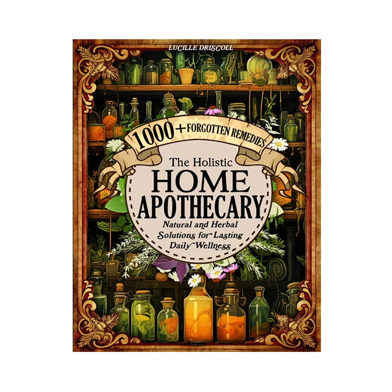 The Holistic Home Apothecary – 1000+ Herbal Remedies for Natural Healing & Wellnes