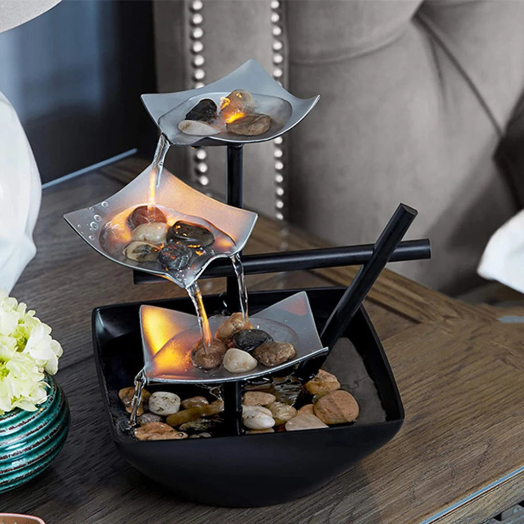 Sacred Balance – Mini Zen Sand Garden with Buddha & Healing Stones