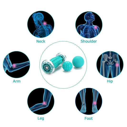 Sacred Sole Recovery Roller – Deep Tissue Massage Ball for Foot, Back & Energy Flow Relief