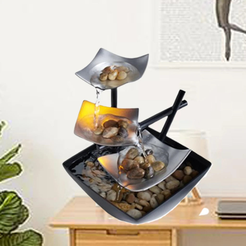 Sacred Balance – Mini Zen Sand Garden with Buddha & Healing Stones