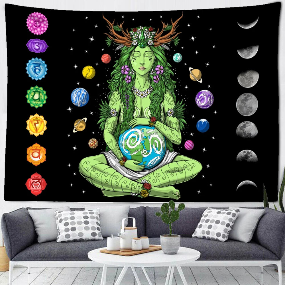 Chakra Goddess Tapestry: Connect. Align. Awaken.