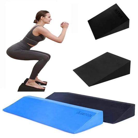 Incline Foam Yoga Wedge Blocks – Lightweight Slant Boards for Squats, Stretching, Wrist & Back Support – Gym, Fitness, and Physical Therapy