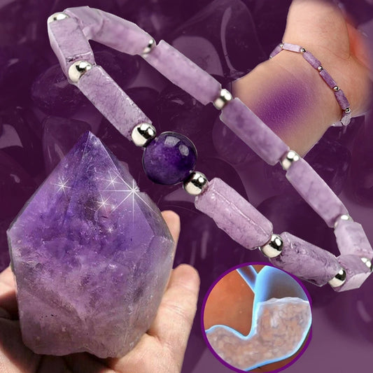 Divine Amethyst Aura Bracelet – Energy Cleanse & Body Harmony