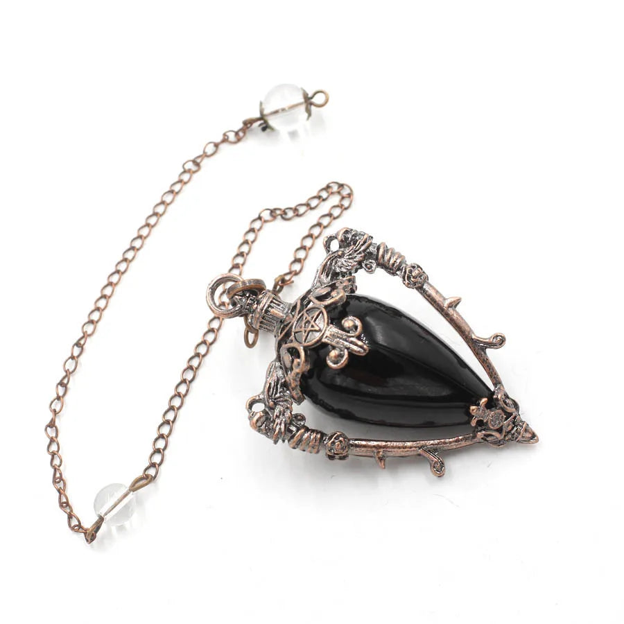 Natural Stone Pendulum Collection :Channel clarity. Awaken your inner guidance