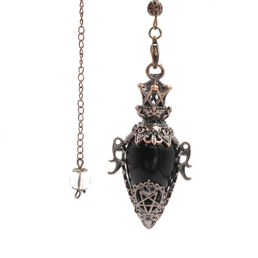 Natural Stone Pendulum Collection :Channel clarity. Awaken your inner guidance