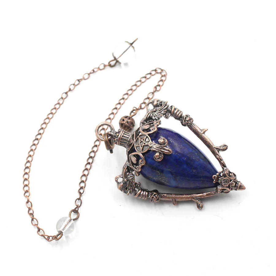Natural Stone Pendulum Collection :Channel clarity. Awaken your inner guidance