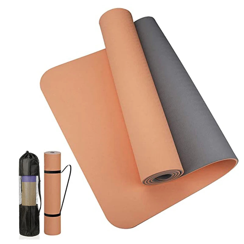 Sacred Grounding Yoga Mat — Two-Tone TPE