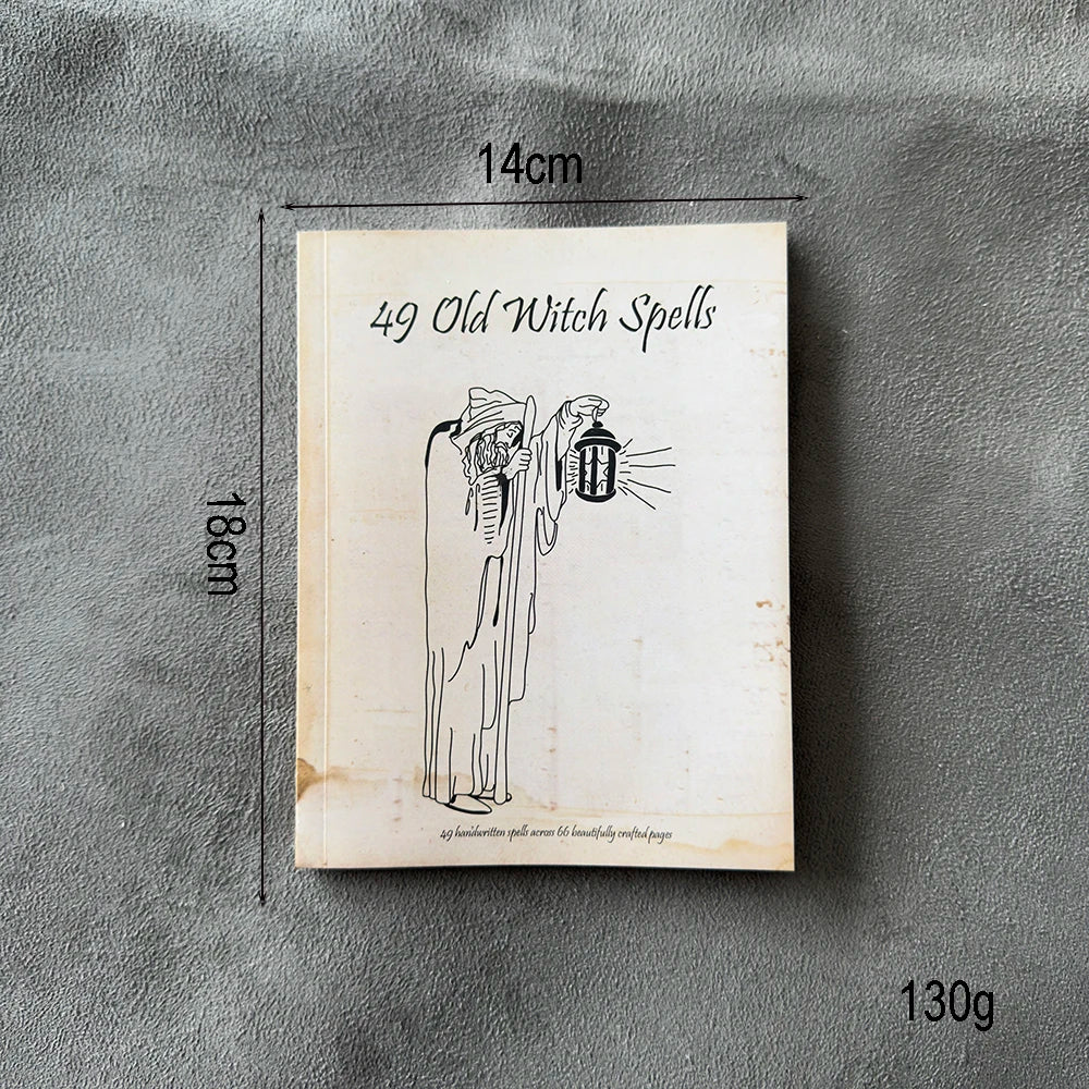 Old Witch Spells Bundle | 49 Handwritten Spells, 66 Pages of Vintage Witchcraft Magick for Your Wicca Spellbook