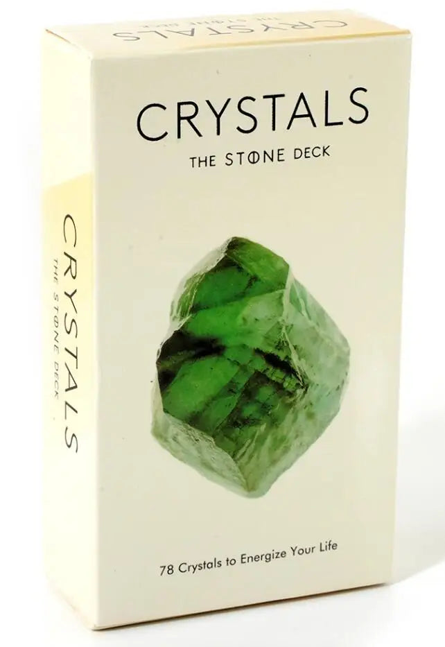 Sacred Stone Oracle – Crystal Tarot & Divination Deck