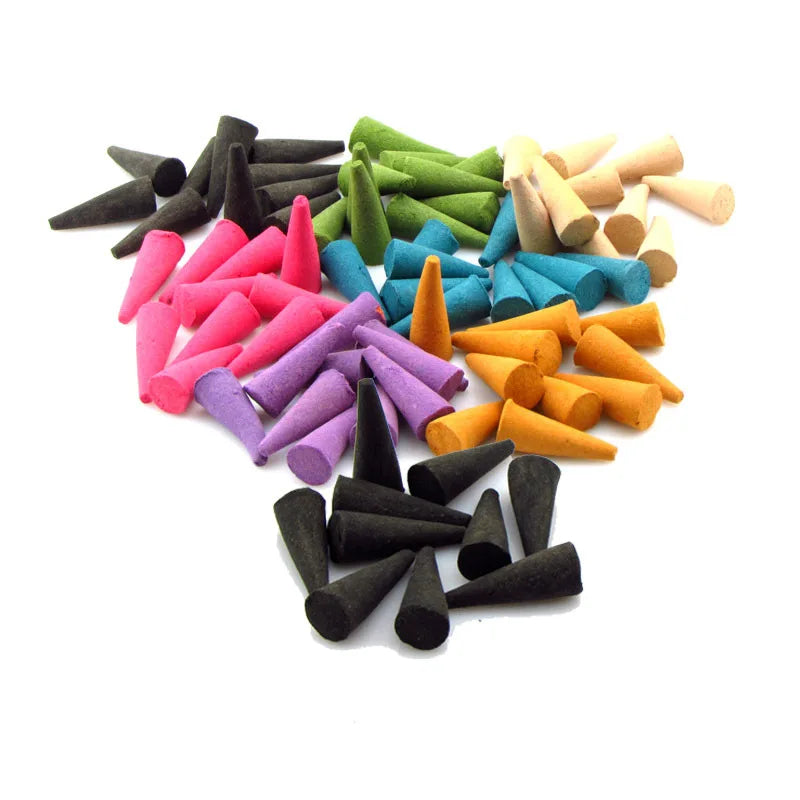 Aromatherapy Cone Incense – Relaxing Fragrance Pack for Peace, Energy & Sleep