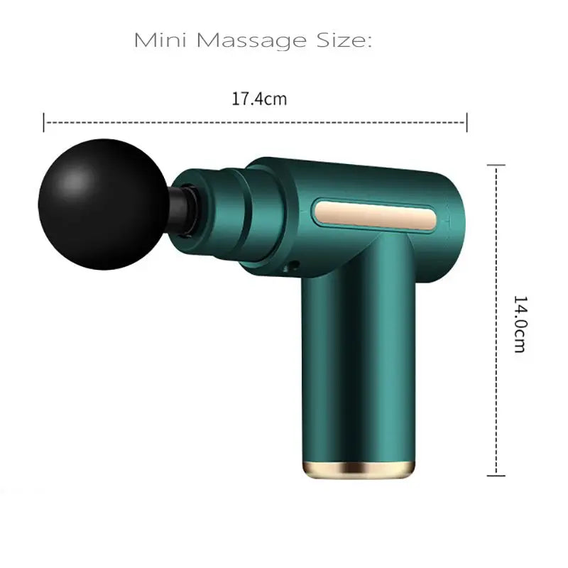 Deep Tissue Percussion Massage Gun – Handheld Muscle Massager for Back, Neck, Legs & Full Body Relief