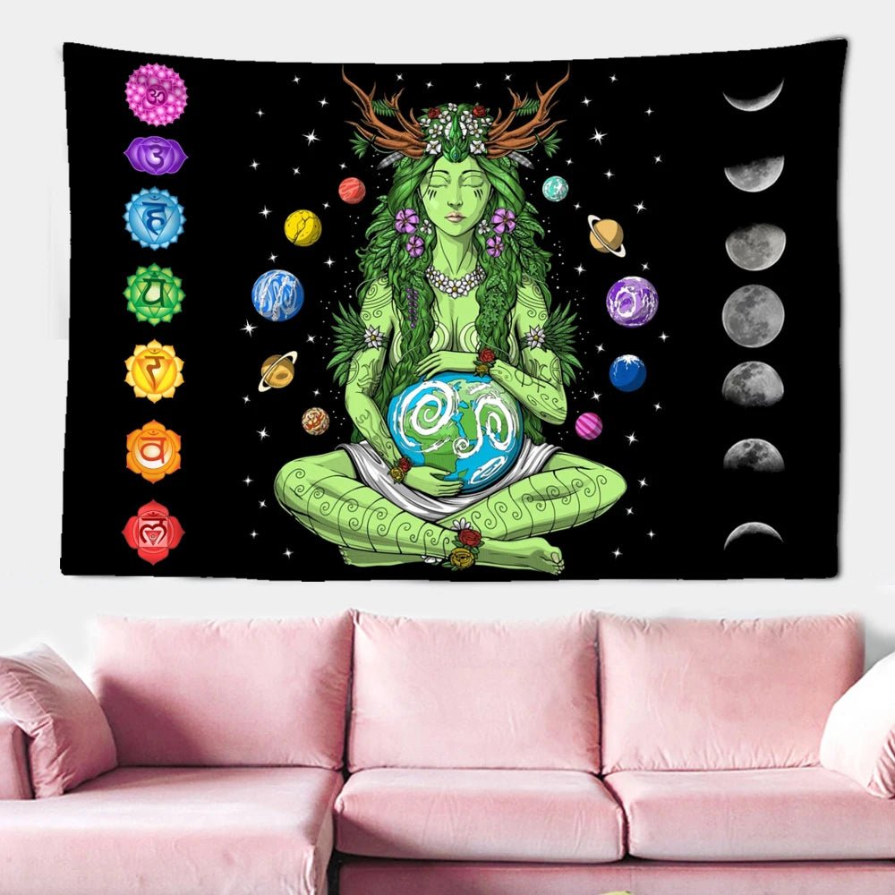 Chakra Goddess Tapestry: Connect. Align. Awaken.